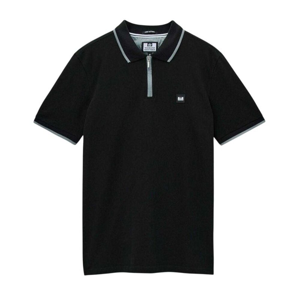 Weekend Offender Mens Polo Shirt / Black